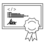 Certificate cert icon