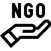 Non Governmental Org NGO icon